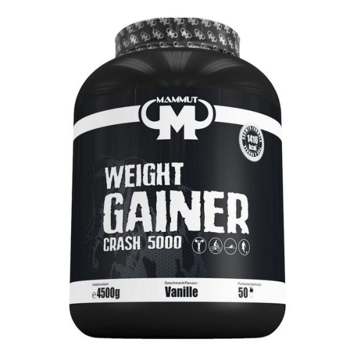 Weight Gainer Crash 5000 - Mammut Nutrition 4500 g - biscuit