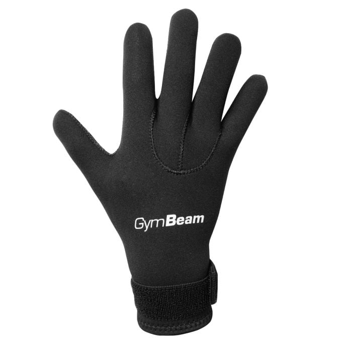 Mănuși din neopren ChillGuard Black - GymBeam