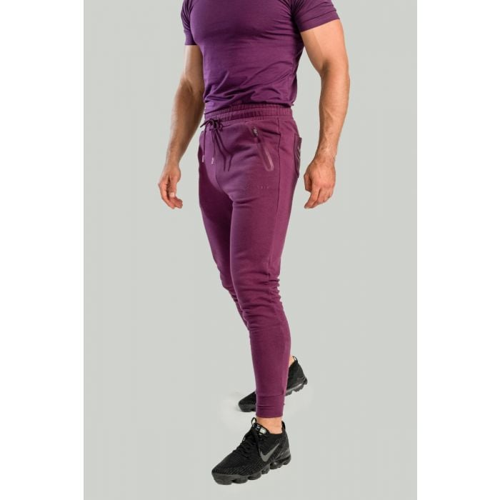 Pantaloni sport pentru bărbați Nova Plum - STRIX XXL