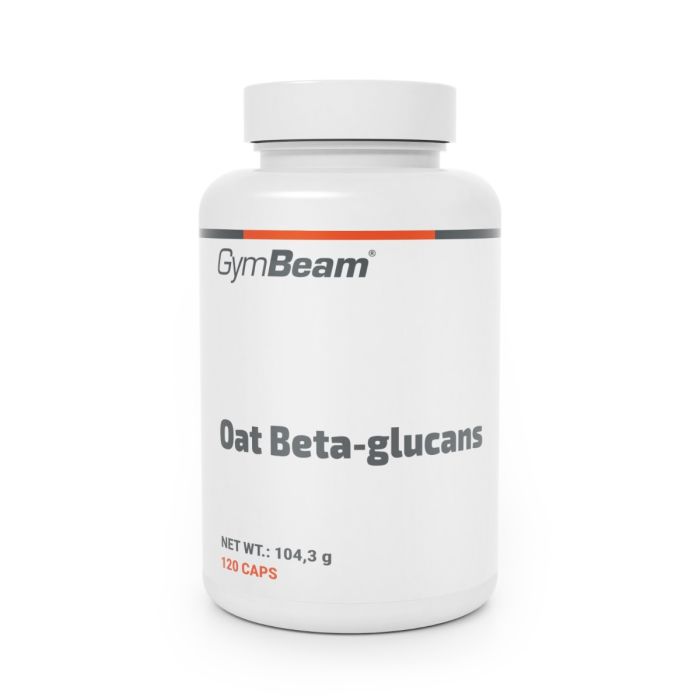 Beta-Glucani din Ovăz - GymBeam 120 caps.