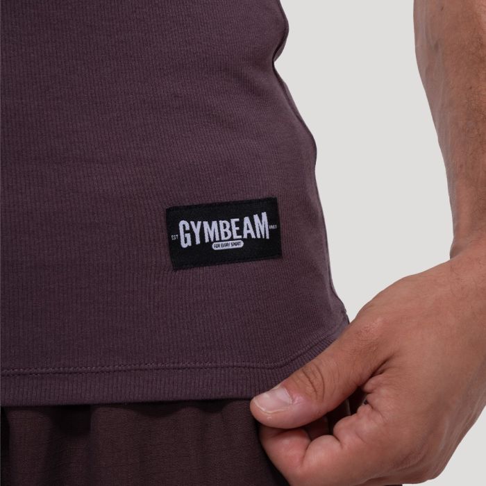 Maiou Persistence Ribbed Brown - GymBeam S