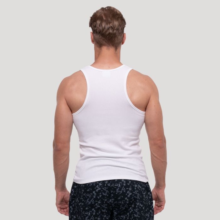 Maiou Persistence Ribbed White - GymBeam M