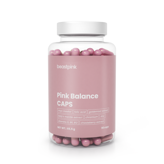 Pink Balance - GymBeam 90 caps.
