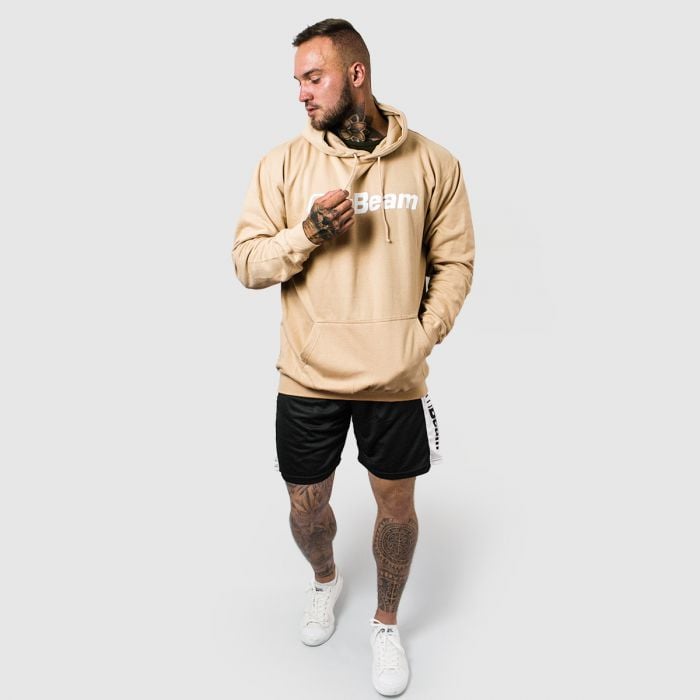 Hanorac PRO Hoodie Sand - GymBeam XL - cream