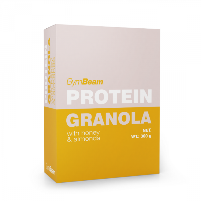 Granola proteică cu miere și migdale - GymBeam