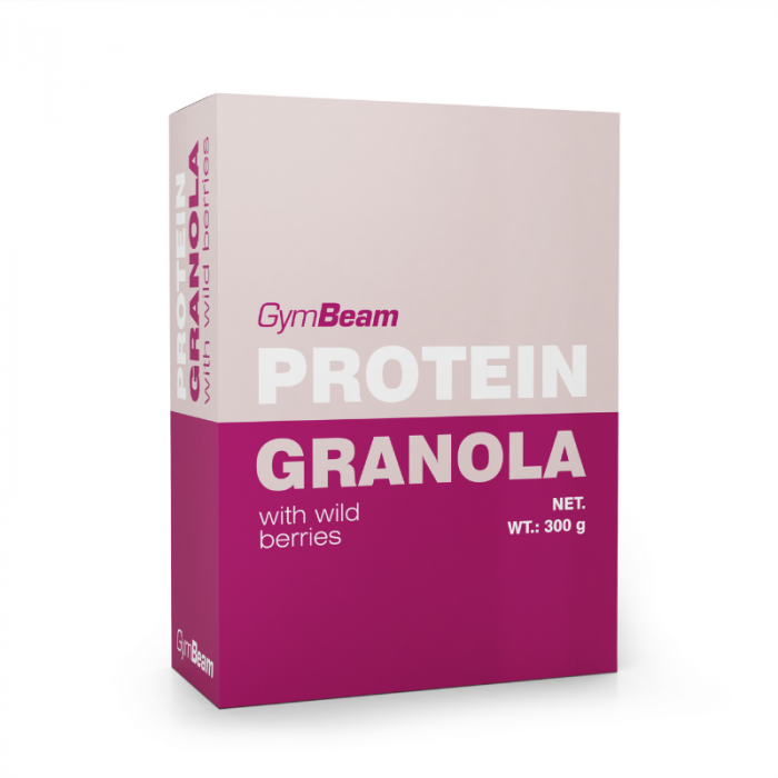 Protein Granola with Wild Berries - GymBeam