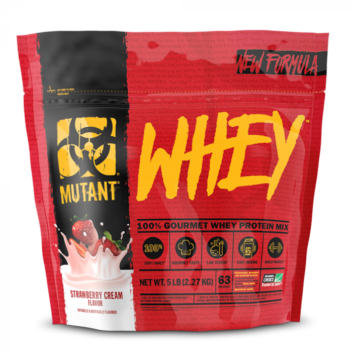Proteine Mutant Whey - PVL 2270 g - înghețată de vanilie