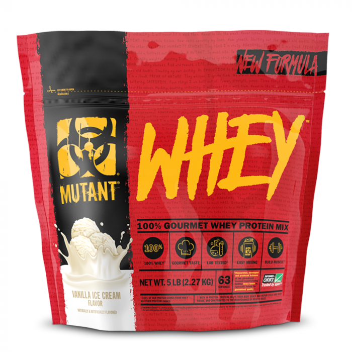 Proteine Mutant Whey - PVL 2270 g - înghețată de vanilie