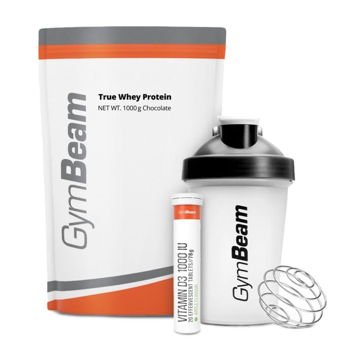 True Whey - GymBeam 1000 g - ciocolată - 00