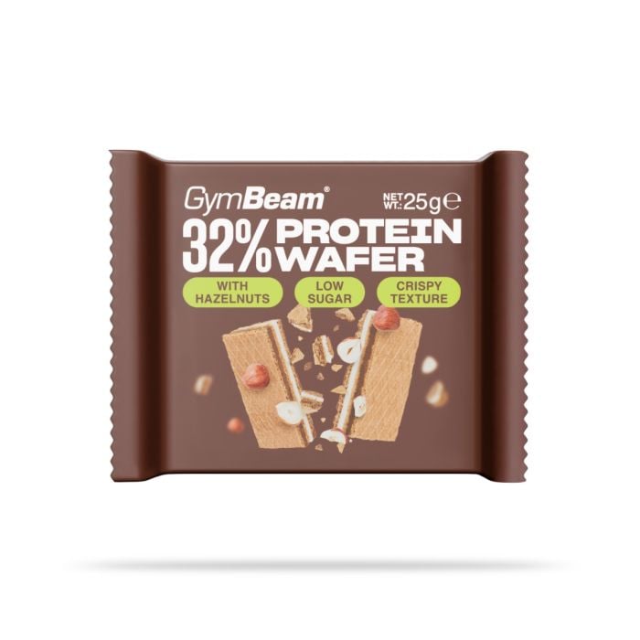 32% Protein Wafer - GymBeam 25 g - 00