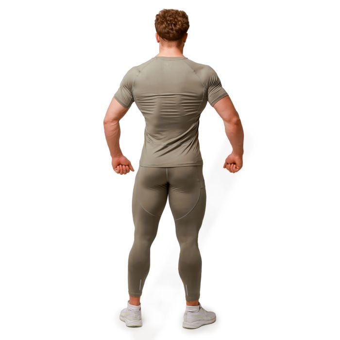 Colanți de alergare Pulse Vetiver - GymBeam L