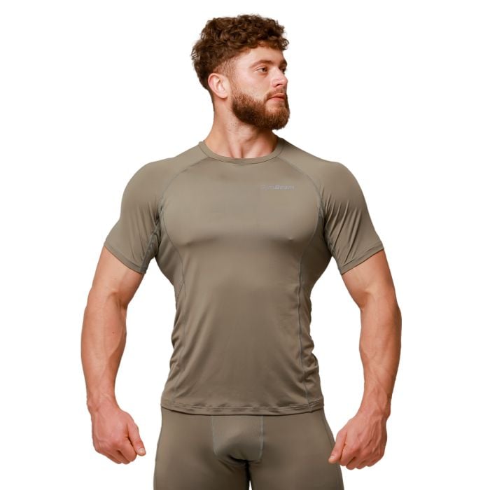 Tricou de alergare Pulse Vetiver - GymBeam XXL