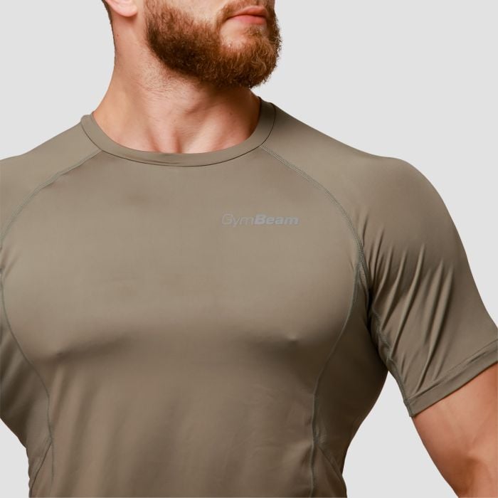 Tricou de alergare Pulse Vetiver - GymBeam XXL