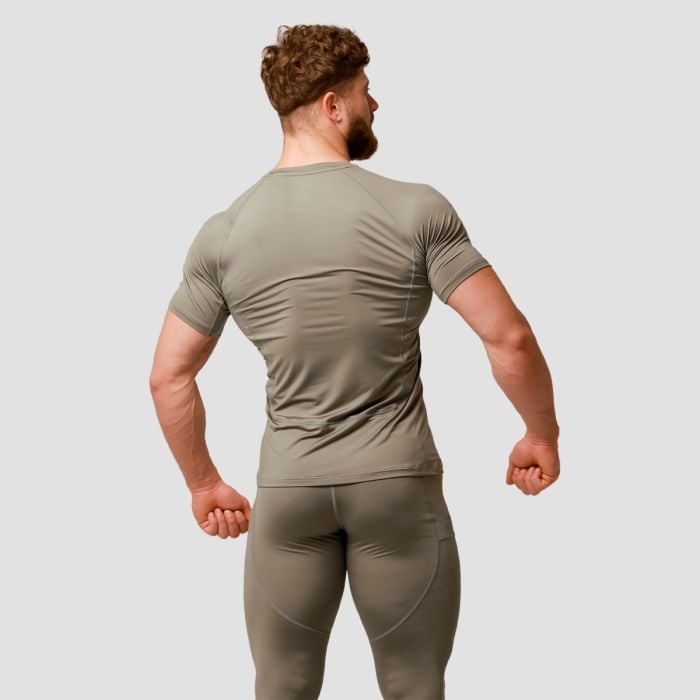 Tricou de alergare Pulse Vetiver - GymBeam XXL