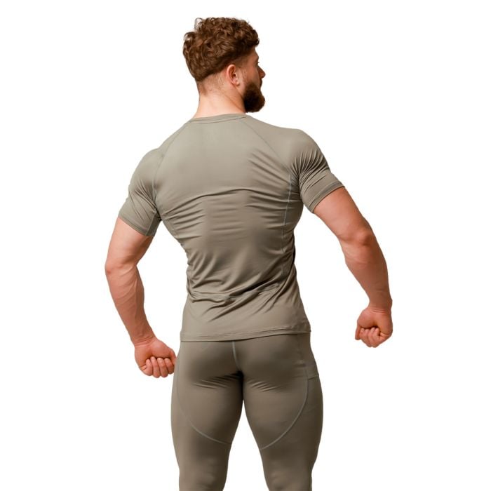 Tricou de alergare Pulse Vetiver - GymBeam XXL