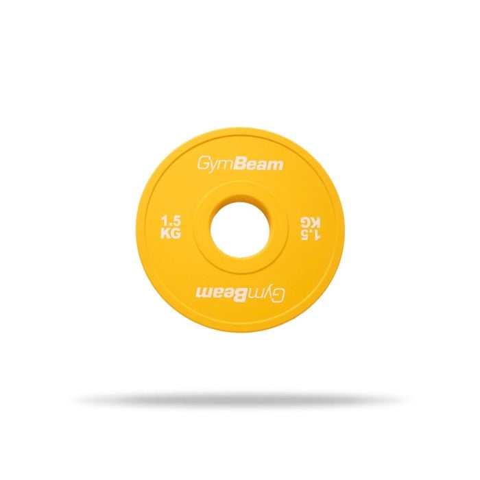 Placă fracțională cauciucată 51 mm - GymBeam 1.5 kg