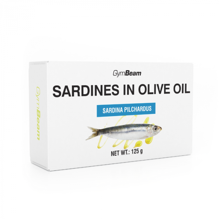 Sardines in olive oil - GymBeam