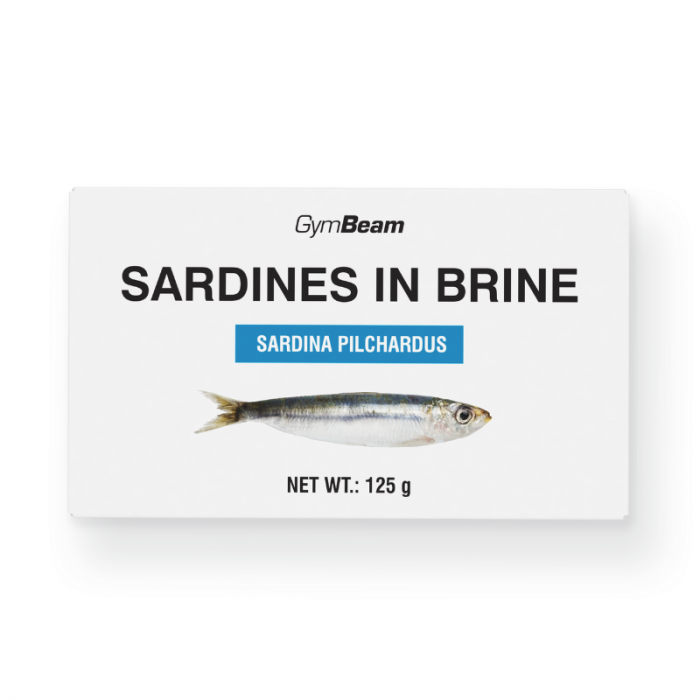 Sardines in brine - GymBeam