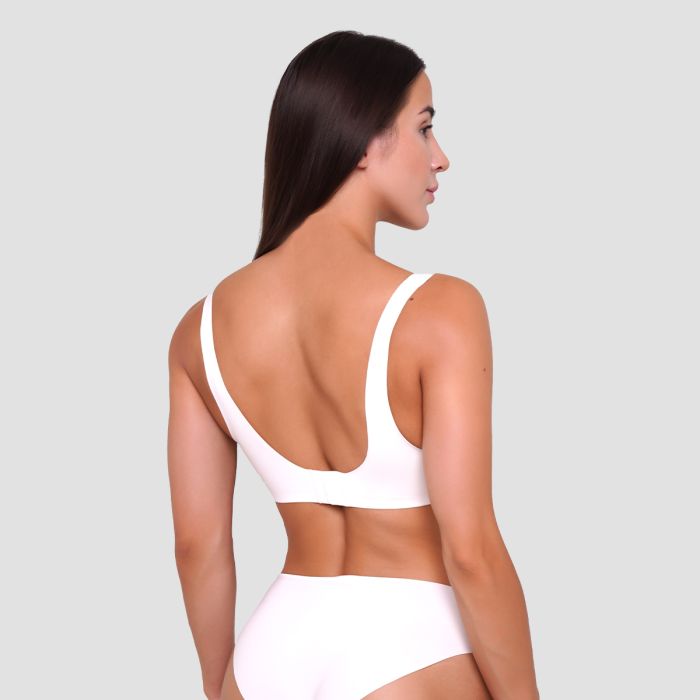 Sutien fără cusături Chalk - GymBeam M