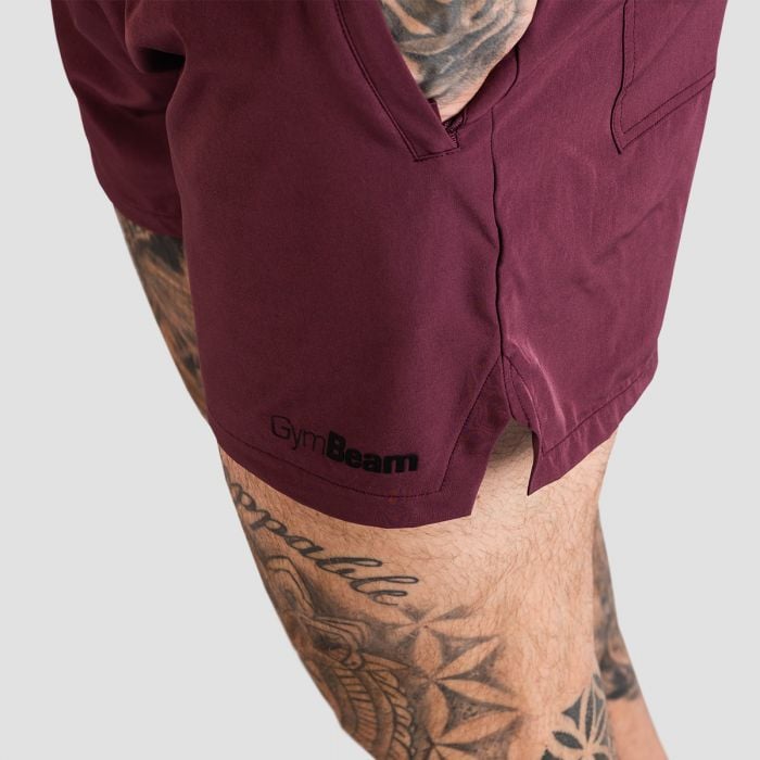 Pantaloni scurți TRN Eggplant - GymBeam M