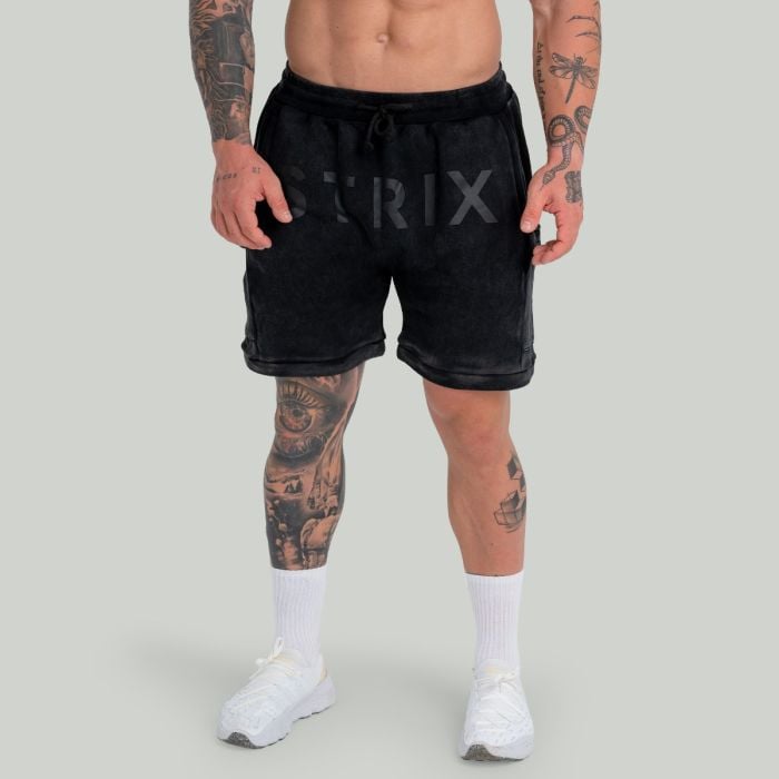 Pantaloni scurți Washed Black - STRIX S