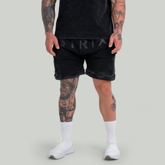Pantaloni scurți Washed Black - STRIX S