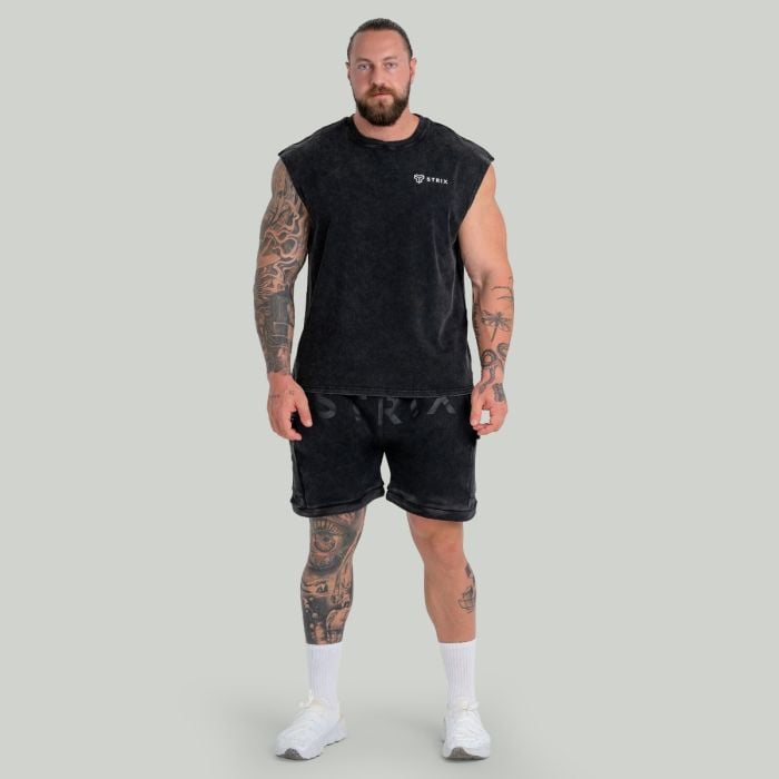 Pantaloni scurți Washed Black - STRIX S
