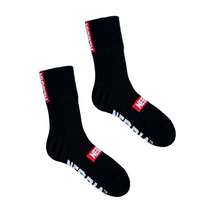 Șosete 3/4 Socks Extra Mile Black - NEBBIA