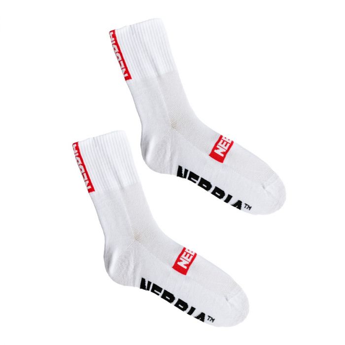 Șosete 3/4 Socks Extra Mile White - NEBBIA