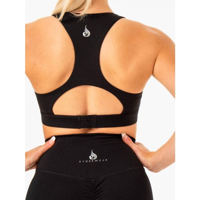 Sutien sport Knockout Racer Back Black - Ryderwear L