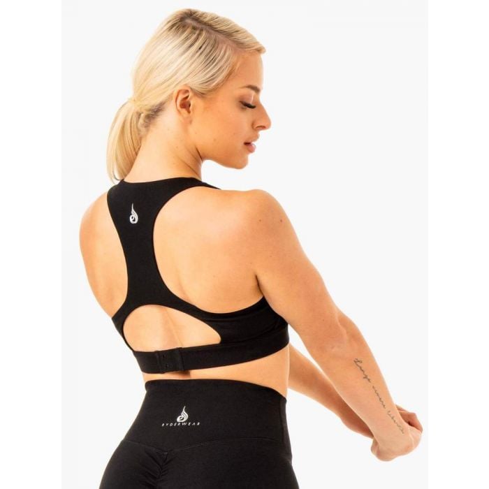 Sutien sport Knockout Racer Back Black - Ryderwear L