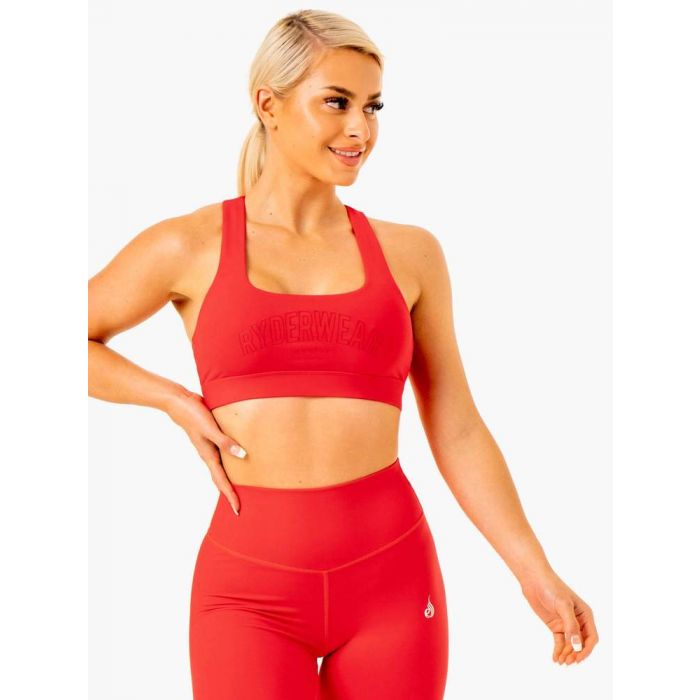 Sutien sport Knockout Racer Back Red - Ryderwear S
