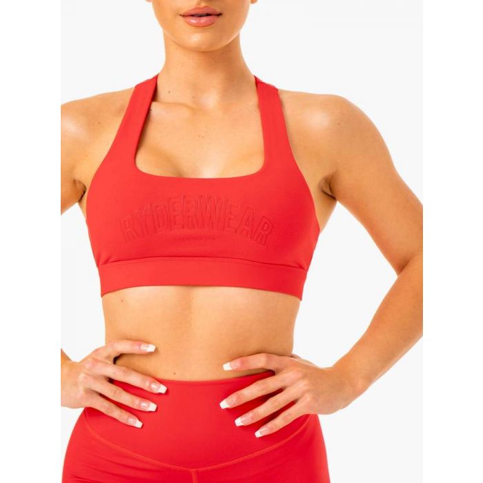 Sutien sport Knockout Racer Back Red - Ryderwear S