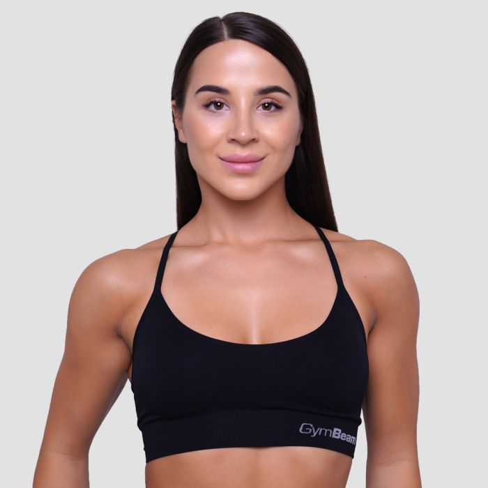 Sutien String Black - GymBeam S