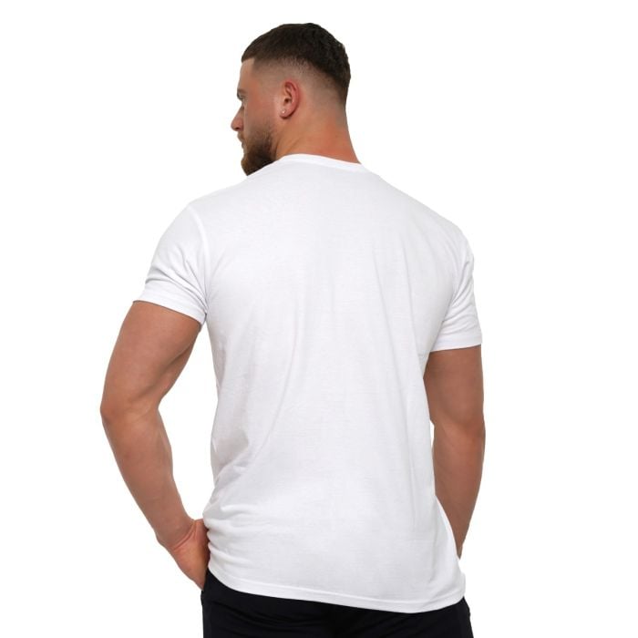 Tricou Stronger Together White - GymBeam L