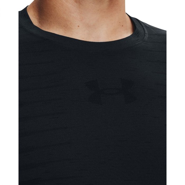 Tricou Seamless Wordmark SS Black - Under Armour S