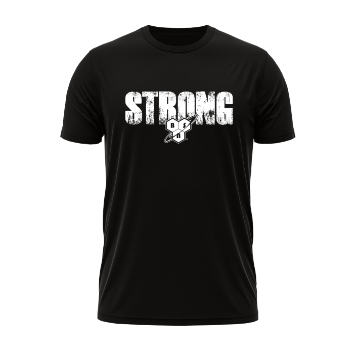Strong T-shirt Black - BSN L