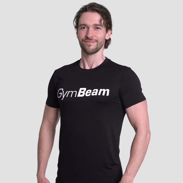 Tricou Essence Black - GymBeam M