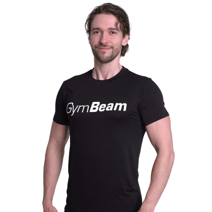 Tricou Essence Black - GymBeam M