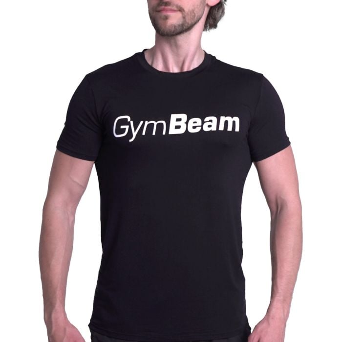 Tricou Essence Black - GymBeam M