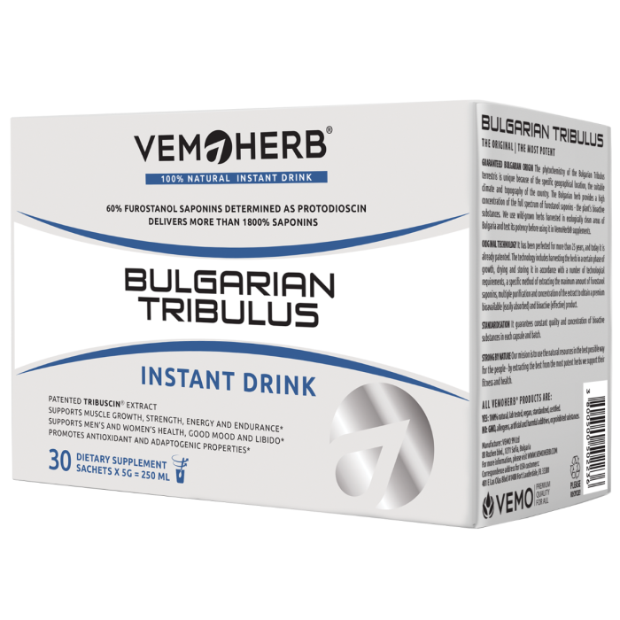 Bulgarian Tribulus Drink - VemoHerb 30 x 6 g - tutti frutti
