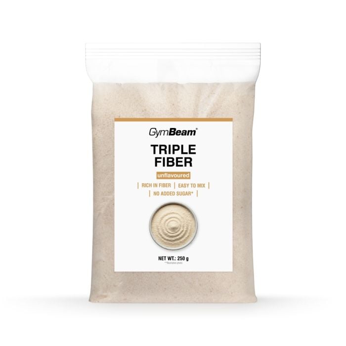 Triple fibre - GymBeam 250 g - fără aromă