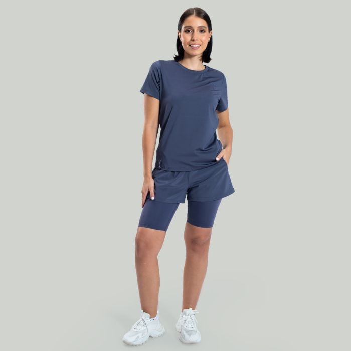 Pantaloni scurți pentru femei 2in1 ULTRA Graystone - STRIX S