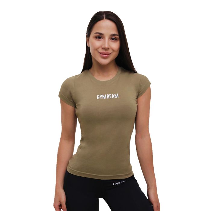 Tricou pentru femei FIT Olive - GymBeam S
