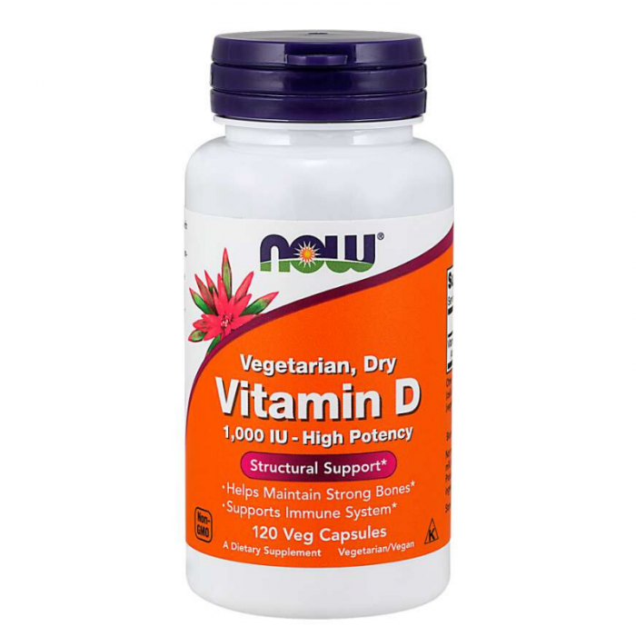 Vitamina D 1000 IU - NOW Foods