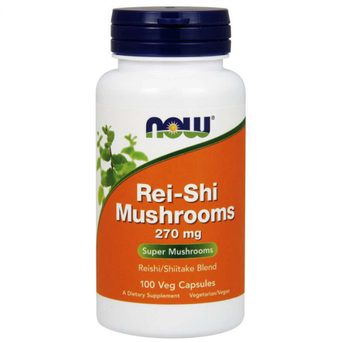 NOW Foods Rei-Shi Mushrooms 270 mg