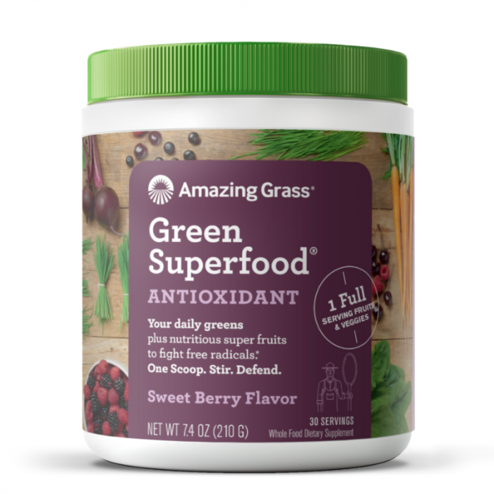 Mix de super-alimente Green Superfood Antioxidant - Amazing Grass