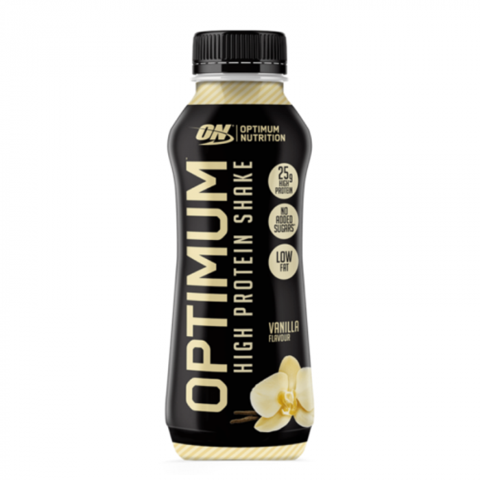 Optimum High Protein Shake - Optimum Nutrition 330 ml - vanilie