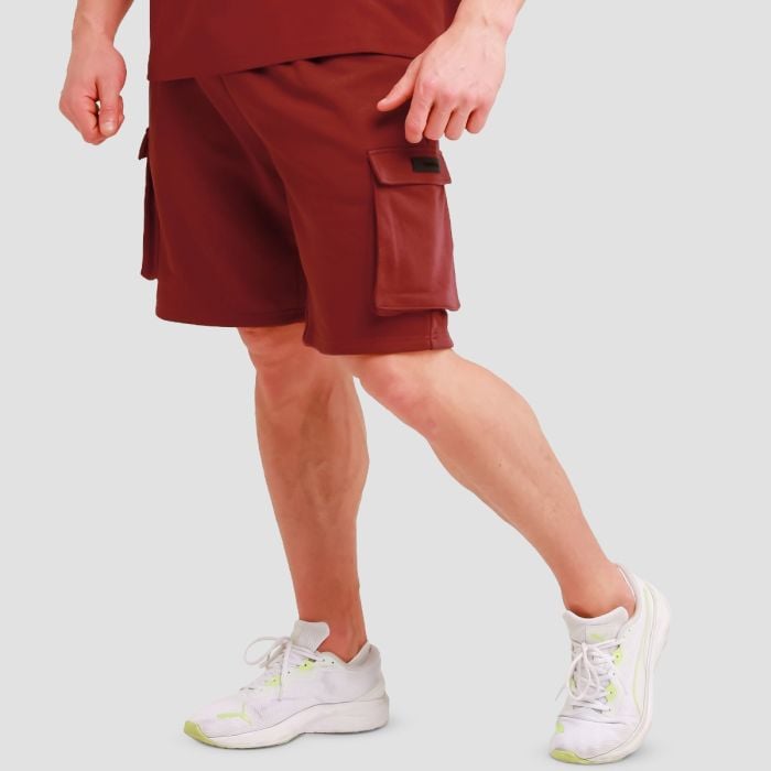 Pantaloni scurți Utility Red - GymBeam L