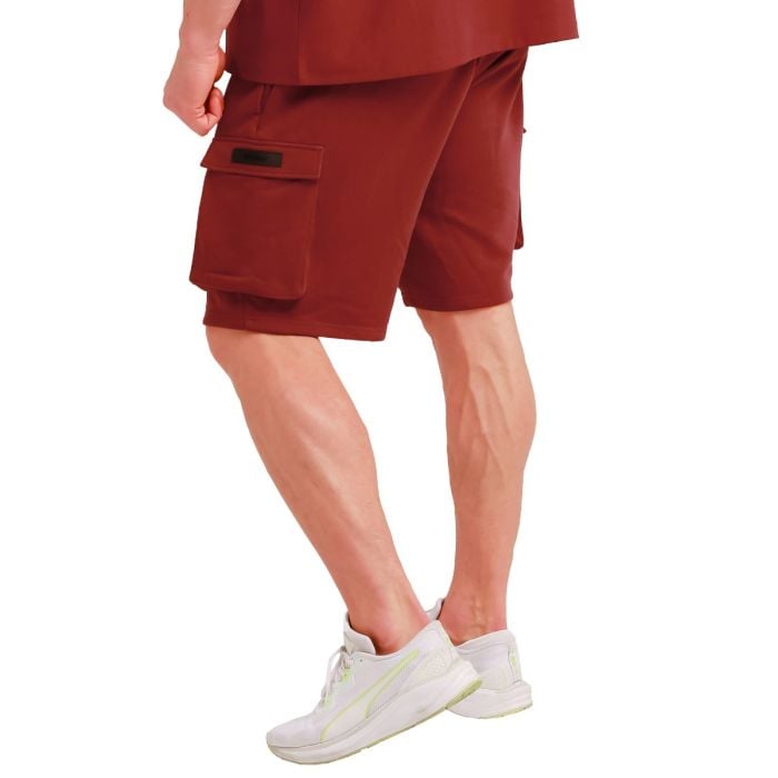 Pantaloni scurți Utility Red - GymBeam L